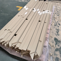 Profil en plastique HDPE durable et écologique personnalisé Xinxing HP19, profil extrudé professionnel haute résistance HDPE LDPE PE sur mesure OEM