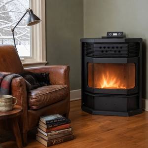 Fangran 120A OEM ODM 18kW WiFi Touch <strong>Panel</strong> Pellet Stove, High Heat Efficiency Dual Fuel Remote <strong>Fireplace</strong> <strong>for</strong> Villa Self-Built - Product Image 2