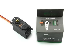 Servo Digital Sin Núcleo CORONA DS558HS con Engranajes Metálicos, 8.4V, 58g, 20kg.<span class=keywords><strong>cm</strong></span>, 0.2s, para Control Remoto de Aviones, Barcos y Piezas de RC - Product Image 4