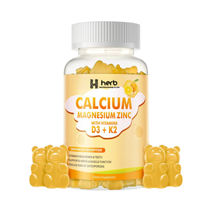 Caramelle Gommose al Gusto di Frutta con Vitamina D3 e Magnesio Citrato Senza Glutine e OGM per il Supporto delle Ossa dei Neonati - Product Image 1