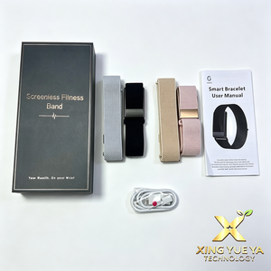 ใหม่ E910 AI สมาร์ทวอทช์ ECG แบบไม่มีหน้าจอ IP68 กันน้ำ HRV ออกซิเจนในเลือด อุณหภูมิร่างกาย เครื่องวัดการนอนหลับ สุขภาพของผู้หญิง G Band - Product Image 4