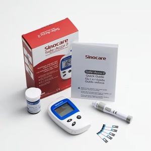 Sinocare Safe ACCU 2 Blood <strong>Glucose</strong> Sensor Blood Sugar <strong>Meter</strong> <strong>Glucose</strong> <strong>Meters</strong> Monitors Glucometer Test Strips - Product Image 2