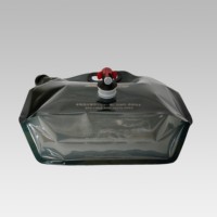 Sac de rangement en plastique pour pochette portable Recyclable 2L 3L 4L Organique Demi-gallon Sac de rangement en plastique debout