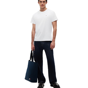 T-Shirt Elasticizzata da Uomo, 95% Cotone 5% Elastan, Vestibilità Slim Classica, Collo Tondo, Qualità Premium per Stampa - Product Image 4