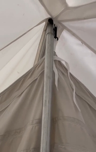 Fabricant de tentes de secours de l'<span class=keywords><strong>Agence</strong></span> des Nations Unies pour les réfugiés 4x4m logo personnalisé tente familiale acceptable avec tapis de sol - Product Image 6