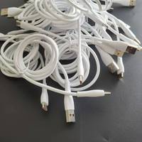 Kabel Micro USB untuk Ponsel Android 6A Pengisian Cepat dengan Pelindung Anyaman dan Jaket TPE Pengisian Data Cepat dan Kabel Data