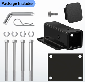 Adaptateur de récepteur d'attelage de pare-chocs boulonné RV 2 "récepteur 200Lbs pour supports de vélo de camping-car transporteurs de cargaison - Product Image 5