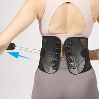 Ceinture de soutien lombaire médicale personnalisée avec système de traction par corde et poulie à cordon de serrage