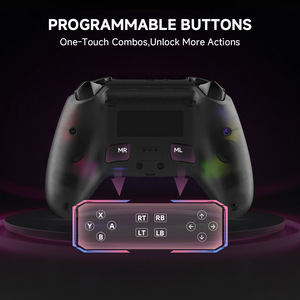 Control Inalámbrico para <span class=keywords><strong>PS5</strong></span> con Iluminación RGB y Programación de Macros, <span class=keywords><strong>Compatible</strong></span> con Juegos de PC - Product Image 3