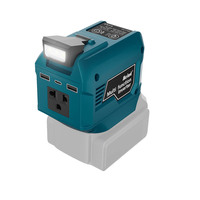 MOQ Rendah 250W Modified Sine Wave Single Phase DC18V 20V ke AC 110V 220V 3A 50/60Hz Power Inverter untuk Peralatan Baterai Makita 18V