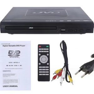 Reproductor de DVD HD Multiformato Directo de Fábrica con Puerto HDMI USB, Control Remoto, Compatible con Discos Completos, Reproductor Multimedia para Cine en Casa - Product Image 3