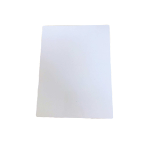 Plaque de signalisation de stationnement en aluminium HandySub personnalisée avec impression couleur par sublimation, 8''x12'', surface blanche enduite, série 1000 - Product Image 1