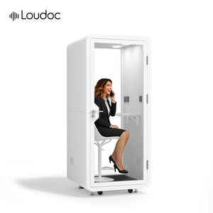 Dr. Cabine téléphonique insonorisée individuelle MS-<span class=keywords><strong>221</strong></span> pour bureau, hôtel, espace de travail silencieux, cabine modulaire privée, entrepôt, villa, centre commercial - Product Image 1