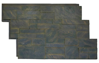 Panneau de fausse pierre NEU de haute qualité pour la décoration intérieure moderne Panneau mural intérieur de couleur riche pour hôtel Forme de grande dalle de pierre