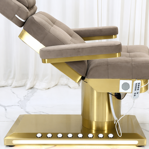 Lit de massage <span class=keywords><strong>électrique</strong></span> en acier inoxydable de style Camilla, design italien, pour spa et salon haut de gamme - Product Image 2