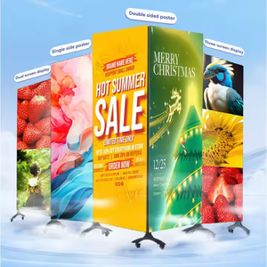 Kích thước tùy chỉnh Led áp phích hiển thị độ nét cao áp phích quảng cáo màn hình đầy đủ màu sắc trong nhà LED áp phích hiển thị - Product Image 6