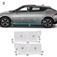 Film de protection transparent TPU 7.5 de haute qualité, prédécoupé pour KIA EV6 GT-Line 2022 2023, vente en gros transfrontalière