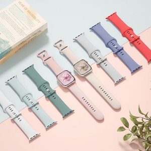 สายนาฬิกาข้อมือซิลิโคนแบบนิ่ม ขนาด 49 มม. 46 มม. 45 มม. สำหรับ Apple Watch Series 11 10 9 8 7 SE 3 2 Ultra 3 2 สายรัดข้อมือยางสำหรับผู้ชาย - Product Image 2