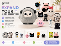 Juguete de Peluche con IA, WiFi, ChatGPT, 80+ Idiomas, Clonación de Voz, Emociones, Memoria a Largo Plazo, Regalo para Niños, Chip T5, 1000mAh