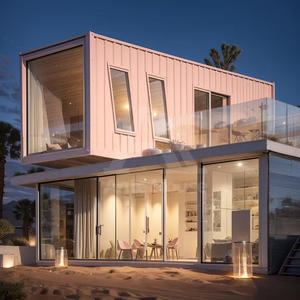 Conteneur en acier galvanisé créatif, maison préfabriquée, installation rapide, <span class=keywords><strong>petits</strong></span> magasins, espaces commerciaux de <span class=keywords><strong>rue</strong></span>, hôtels résidentiels - Product Image 6