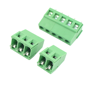 5.0mm 7.5mm pas 2P <span class=keywords><strong>3</strong></span> P 2 <span class=keywords><strong>3</strong></span> broches pôles droit DIP PCB bornier à vis connecteur de câble 300V - Product Image 6