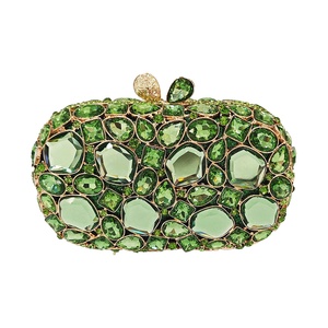 Luxury Crystal Clutch <b>Purse</b> for Women Sparkly Rhinestone Evening Bag Detachable Chain Handbag for Wedding Date Night - Product Image 1