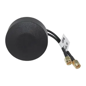 Antena combinada de GPS Mimo 4G LTE 2 en 1 para exteriores con montaje de tornillo impermeable omnidireccional de alta ganancia