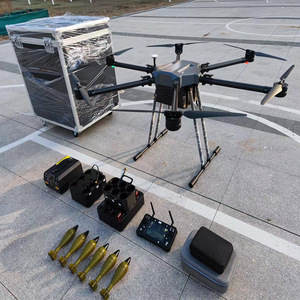 Drone professionnel de lutte contre les incendies en fibre de carbone avec télécommande, évitement d'obstacles par IA, pulvérisateur de désinfection et de stérilisation - Product Image 3
