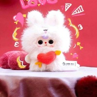 Authentische Niedliche Liebesgötter-Puppe mit Drei Amor-Gesichtern, Überraschungsbox, Superweicher Plüsch-Anhänger für Mädchen, Sammlerfigur, Geschenk