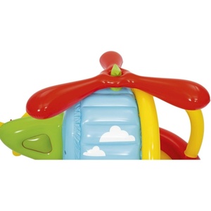 Piscina de Pelotas Inflable de PVC con Forma de Helicóptero 155*102*91 CM para Niños, Diversión Interior y Exterior con Amigos, Pelotas no Incluidas - Product Image 4