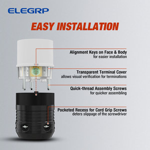 Đầu Nối Khóa Đầu Nối Khóa Máy Phát Điện 30A 250V Đầu Nối Khóa Xoắn 3 Dây 30a Cho Phích Cắm Điện - Product Image 3