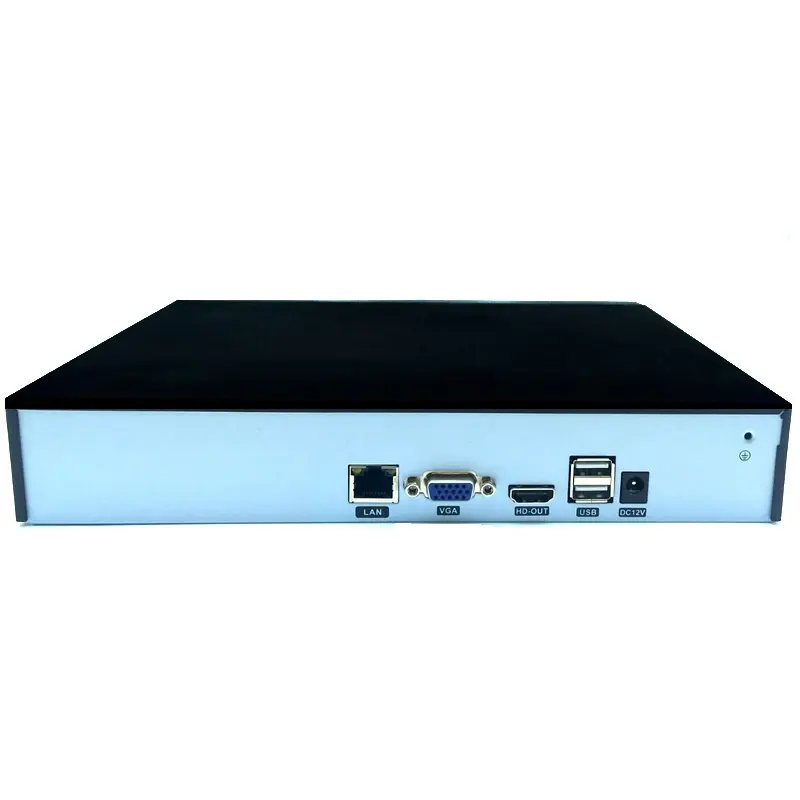 Perekam Video Cctv Nvr 720P H.265, Grosir 9ch Ip