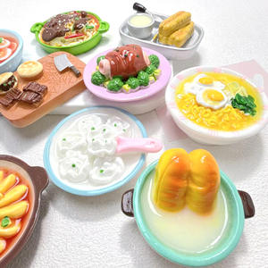 Accessoires en résine pour churros et pattes de <span class=keywords><strong>cochon</strong></span>, décorations gourmandes DIY, plats de spécialité, ornements pour réfrigérateur - Product Image 4