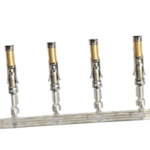 66331-8 TE amp ổ cắm liên hệ với vàng hoặc pdni + vàng uốn 20-24 AWG đóng dấu 66331 8 ô tô thiết bị đầu cuối New kết nối ban đầu - Product Image 1