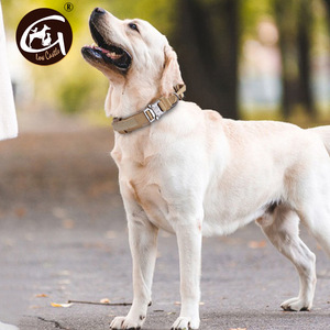 Camouflage in Nylon verde militare per addestramento per cani collare tattico medio grande solido per prodotti transfrontalieri per animali Amazon - Product Image 4