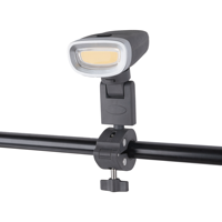 Lampe de vélo LED COB rechargeable à clipser, 300 lumens, étanche IP65, pour la conduite nocturne, le barbecue
