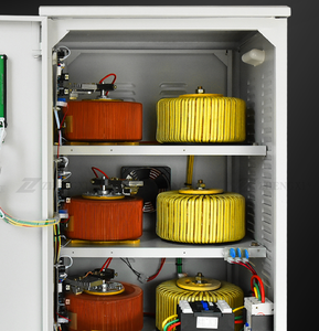 Автоматический стабилизатор напряжения <span class=keywords><strong>SVC</strong></span> серии 120 кВА, 3 фазы, с ЖК-дисплеем, 50/60 Гц - Product Image 5