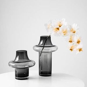 Ornements en verre artistique médiéval haut de gamme, arrangement de fleurs romantiques aquatiques, <span class=keywords><strong>vase</strong></span> français, <span class=keywords><strong>vase</strong></span> de table - Product Image 4