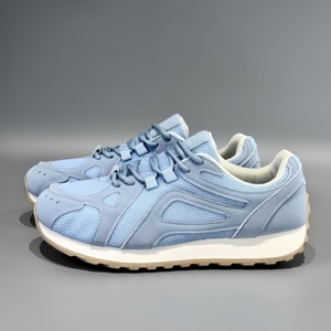 Nuevas Zapatillas Deportivas Azules y Blancas para Hombre, Estilo Urbano, para Correr, con Forro de Malla Suave, Estilo Cancha, a Bajo Precio - Product Image 2