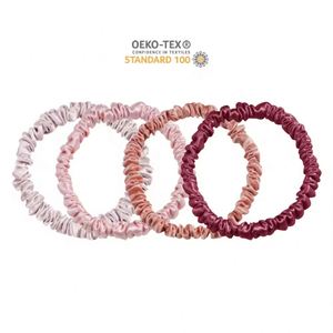 ยางรัดผมไหมแท้ 100% กว้าง 1 ซม. สำหรับเด็กผู้หญิง - Product Image 2