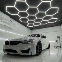Entrega rápida Hexagon Led Garage Light Hexagon Lights para decoración Hall Gym