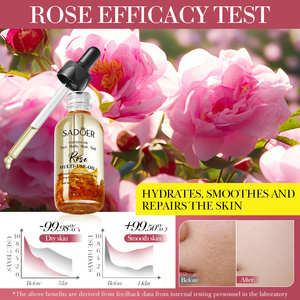 The New Private Label SADOER Organic Rose Dried Flower Multi-Effect Aromatherapy Massage Oil Moisturizes Skin Body Essential Oil - Product Image 4