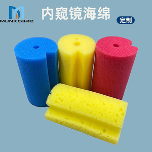 Esponja cilíndrica desechable Munkcare de PU para limpieza de instrumentos, densidad 28, color personalizado - Product Image 5