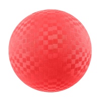 Balle gonflable écologique Anti-éclatement jaune PVC de 8.5 pouces