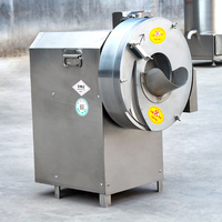 Sus 304 Plantain Chips Machine, Fruit- en Groentesnijder, Groenteschaaf, Gember Snijder