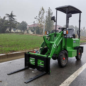 Mini Cargadora de Ruedas Eléctrica HAIJU ZL06, Capacidad 500 kg, con Batería de Plomo-Ácido, Altura de Elevación 2380 mm, Altura de Descarga 2000 mm, Precio Económico - Product Image 1