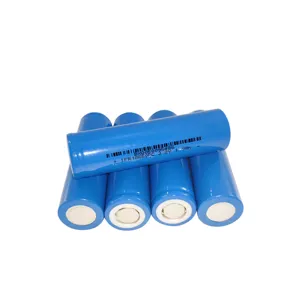 LiFePo4 18650 סוללה 3C 5C נטענת גלילי LiFePo4 3.2V 1100mah 1500mah 1800mah LiFePo4 18650 סוללה