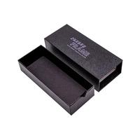 Boîte d'emballage rigide rectangulaire personnalisée pour lunettes, étui à tiroir fait main pour lunettes de soleil, logo personnalisé, vente chaude