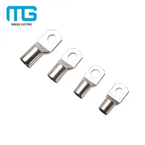 Copper Cable Lugs SC JGK Series Tinned Copper Crimp Cable Ring Terminal Lug