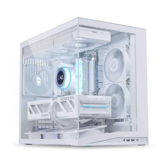 New Arrival LIAN LI O11D MINI V2 Flow Wh&BK Micro ATX Gaming PC Case Support BTF ATX/M-ATX/Mini-ITX Motherboard